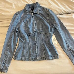 blank nyc denim shirt/jacket